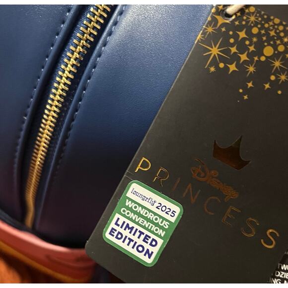 Loungefly WonderCon Limited Edition Beauty & the Beast Ballroom Mini Backpack - Picture 7 of 7